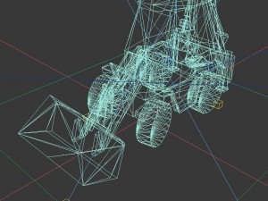 vehicle excavator 35971 Model 3D