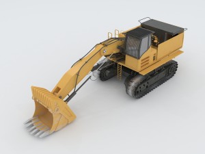 vehicle excavator24 3D Модель