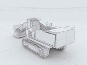 vehicle excavator24 3D Модель