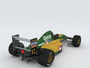 vehicle f1 racing 3D Model