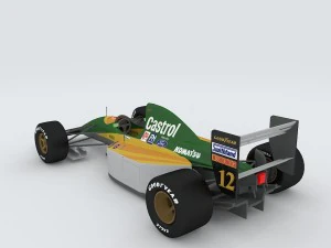 vehicle f1 racing 3D Model