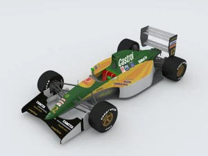 vehicle f1 racing 3D Model