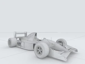 vehicle f1 racing 3D Model