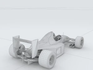 vehicle f1 racing 3D Model