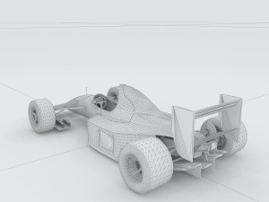 vehicle f1 racing 3D Модель