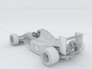 vehicle f1 racing 3D Model