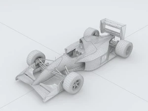 vehicle f1 racing 3D Model