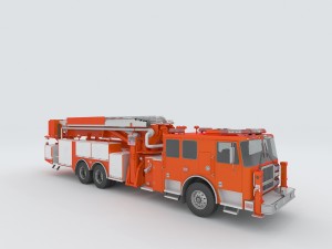 vehicle fire 91760 3D Модель