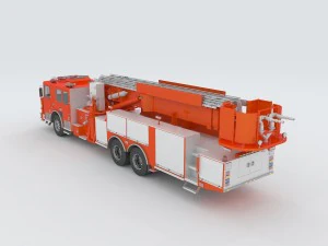 vehicle fire 91760 3D Model