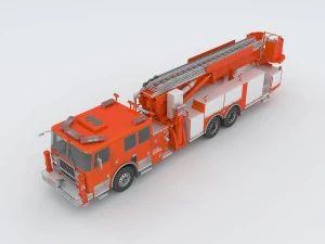 vehicle fire 91760 3D Model