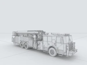 vehicle fire 91760 3D Model