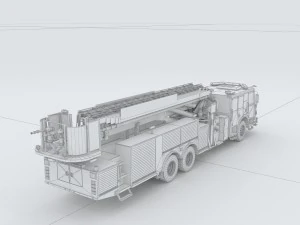 vehicle fire 91760 3D Model