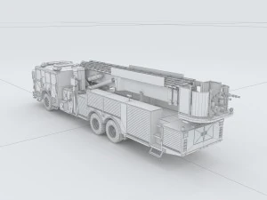 vehicle fire 91760 3D Model