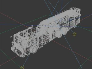 vehicle fire 91760 3D Model