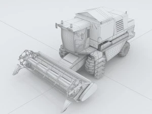 vehicle harvester 3D Model