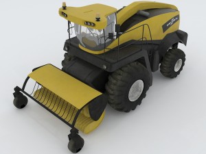 vehicle harvester 231 3D 模型