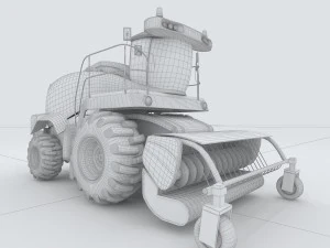 vehicle harvester 231 3D Model