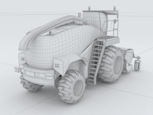 vehicle harvester 231 3D 模型
