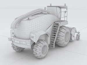 vehicle harvester 231 3D Model