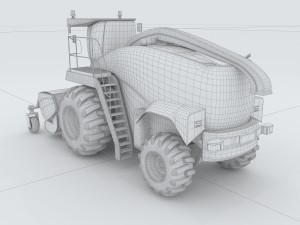 vehicle harvester 231 3D 模型