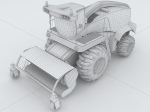 vehicle harvester 231 3D 模型