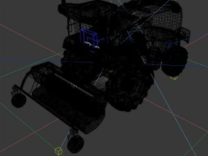 vehicle harvester 231 3D Model