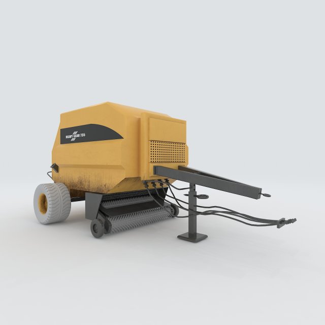 vehicle harvester 2311 3D 모델 .c4d .max .obj .3ds .fbx .stl .blend