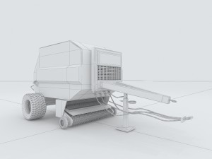 vehicle harvester 2311 3D 모델