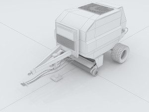 vehicle harvester 2311 3D 모델