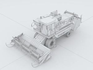 vehicle harvester 23184 Modelo 3D