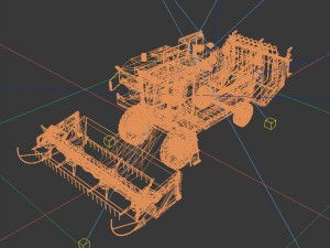vehicle harvester 23184 Modelo 3D