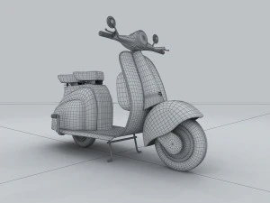 vehicle motorcycles 2 3D Model