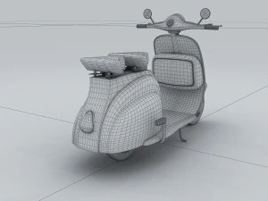 vehicle motorcycles 2 3D Model