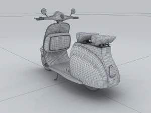 vehicle motorcycles 2 3D Model
