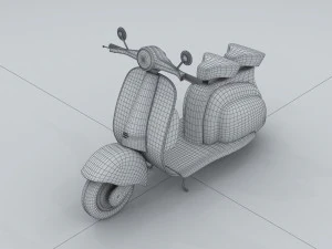 vehicle motorcycles 2 3D Model