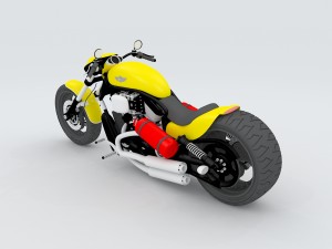vehicle motorcycles 14158 3D Model