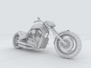 vehicle motorcycles 14158 3D Model