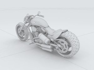 vehicle motorcycles 14158 3D Model
