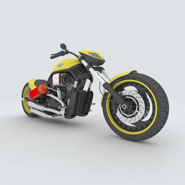 vehicle motorcycles 35033 3D 模型 .c4d .max .obj .3ds .fbx .stl .blend 