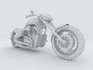 vehicle motorcycles 35033 3D 模型