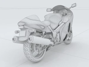 vehicle motorcycles 35318 3D Model