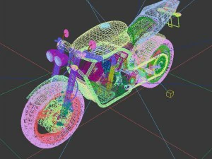 vehicle motorcycles 36014 3D Model
