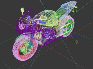 vehicle motorcycles 36015 3D Model