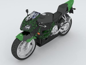 vehicle motorcycles 36016 3D Модель