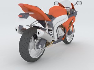 vehicle motorcycles 91737 Model 3D