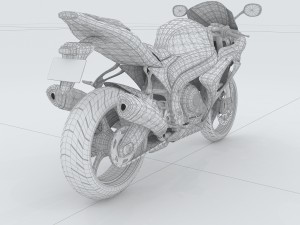 vehicle motorcycles 91737 Model 3D