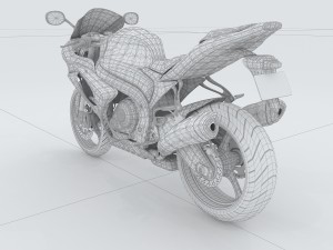 vehicle motorcycles 91737 Model 3D