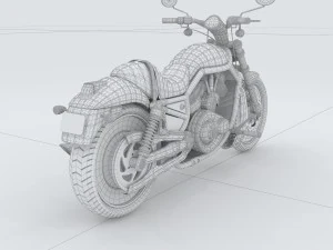 vehicle motorcycles 91745 3D Model