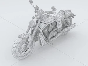 vehicle motorcycles 91745 3D Model