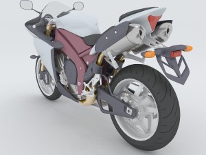 vehicle motorcycles 91747 Modèle 3D